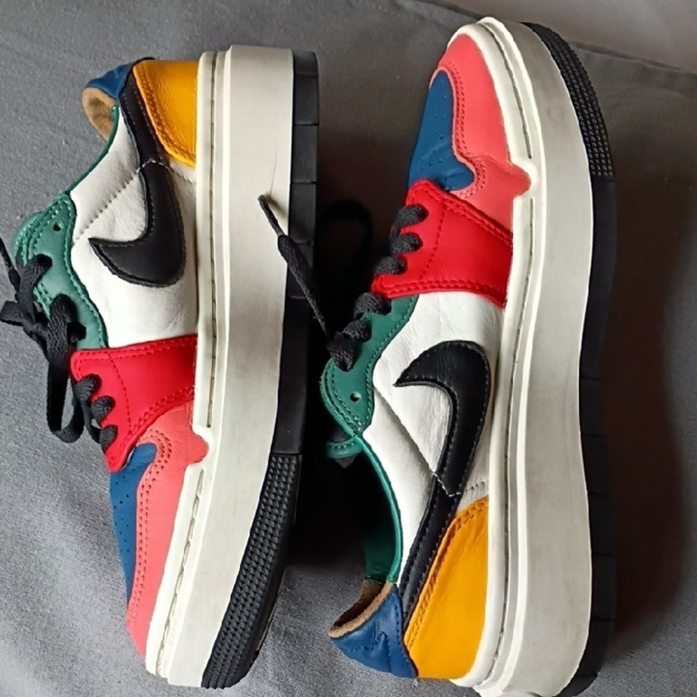 Nike Jordan 1 Elevate Low Women's Multicolor Sneakers Size 7.5 - Picture 2 of 11